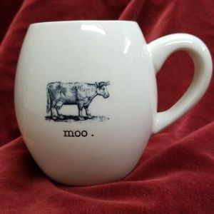 Rae Dunn Farm Collection "Moo." Cow Brand New